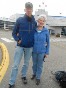 Ian Herron & Wife Jean at BC Ferry Terminal